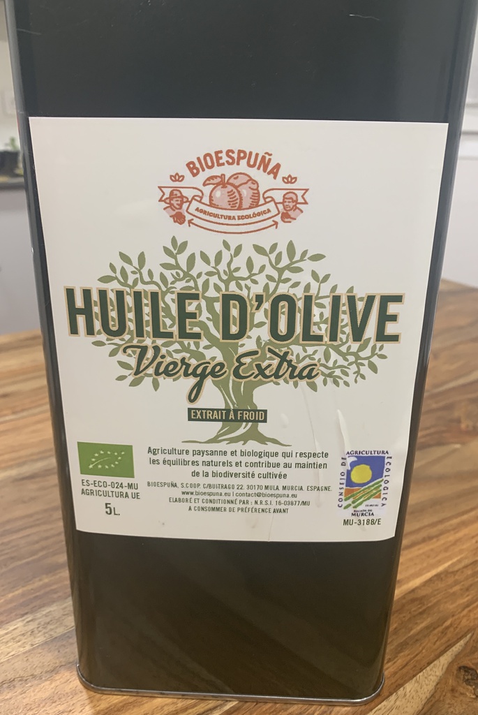Huile d'olive vierge extra Bioespuña